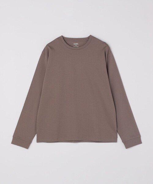 「SHIPS Colors」 長袖Tシャツ MEDIUM キャメル メンズ_画像6
