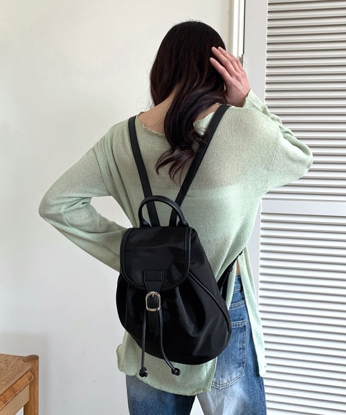 「UNE MANSION」 リュック ONE SIZE ブラウン レディース_画像5
