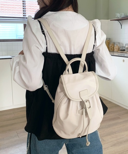 「UNE MANSION」 リュック ONE SIZE ブラウン レディース_画像7