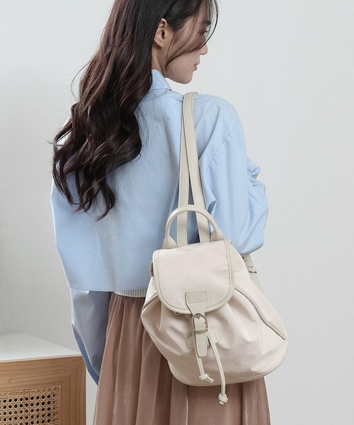 「UNE MANSION」 リュック ONE SIZE ブラウン レディース_画像9