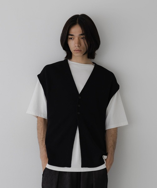 LOWRYS FARM（ローリーズファーム） ベスト ジレ 「LFM(U)」14Gニット