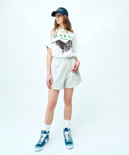 「Mardi Mercredi」 半袖Tシャツ FREE ライトベージュ レディース_画像4