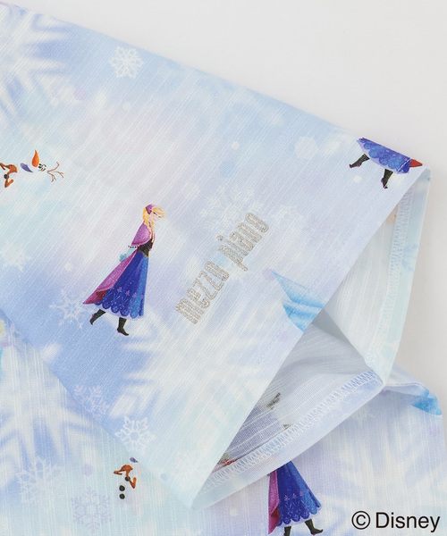 mezzo piano 浴衣 「アナと雪の女王」浴衣ドレス「接触冷感・吸水速乾
