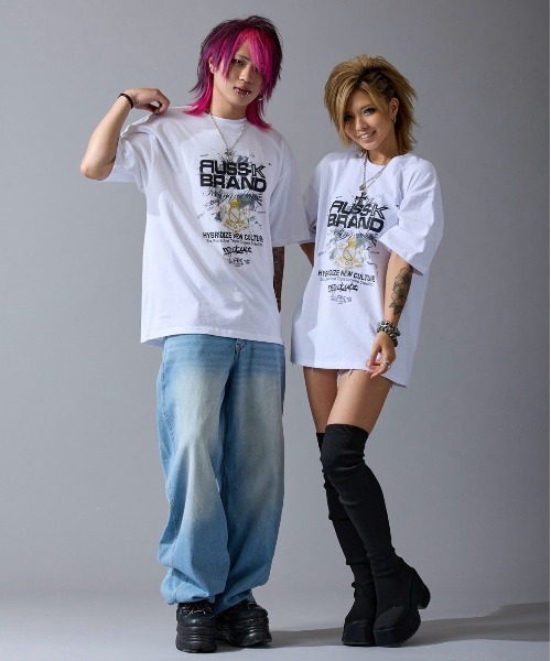 RUSSーK（ラスケー） tシャツ 「RUSS-K」別注 プリント 半袖Tシャツ