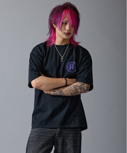 RUSSーK（ラスケー） tシャツ 「RUSS-K」別注 プリント 半袖Tシャツ