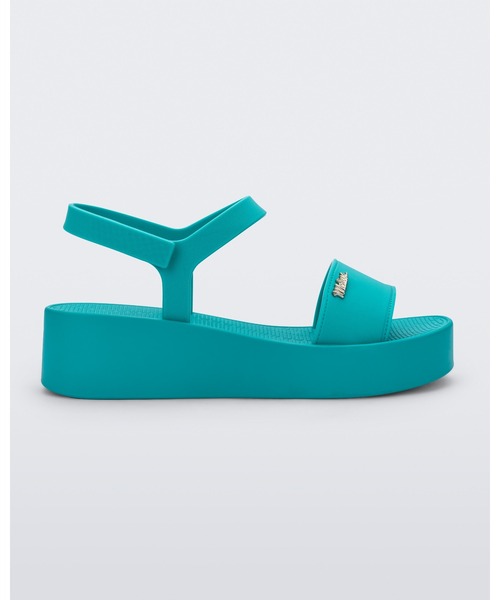 「melissa」 フラットサンダル 37 ブルー レディース_画像4