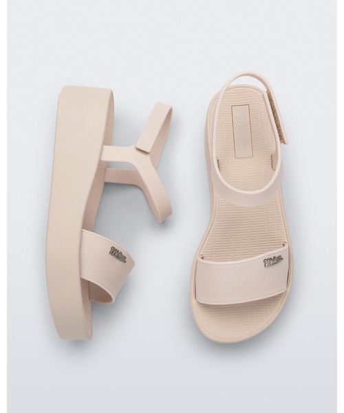 「melissa」 フラットサンダル 37 ブルー レディース_画像9