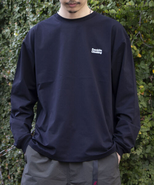 「Franklin Climbing」 長袖Tシャツ L イエロー メンズ_画像2