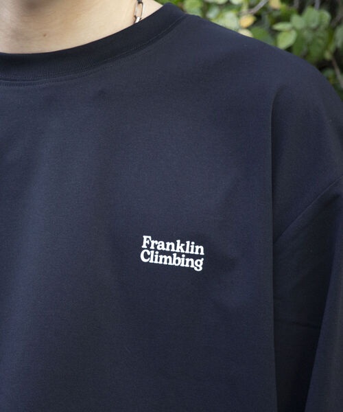 「Franklin Climbing」 長袖Tシャツ L イエロー メンズ_画像6