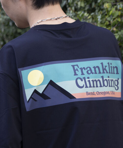 「Franklin Climbing」 長袖Tシャツ L イエロー メンズ_画像7