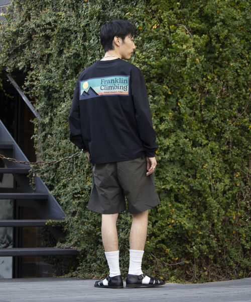 「Franklin Climbing」 長袖Tシャツ L イエロー メンズ_画像9