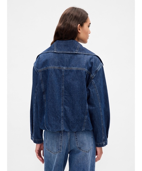 GAP デニムジャケット インディゴ XS 即日発送 GAP（ギャップ） デニムジャケット XX-SMALL インディゴブルー