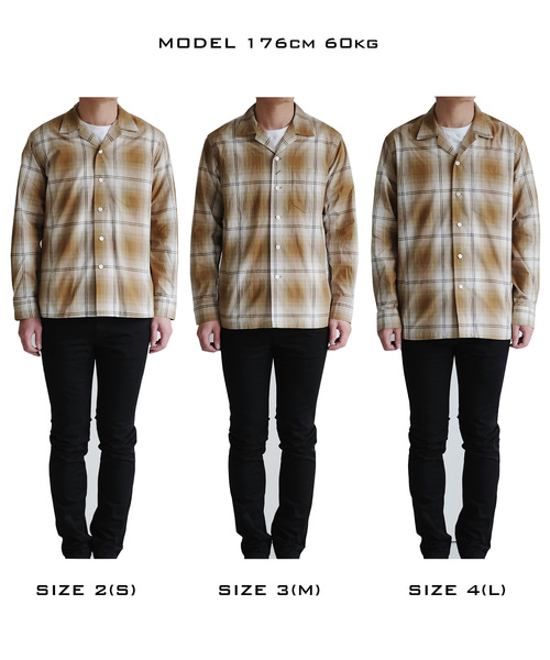 NUMBER (N)INE（ナンバーナイン） シャツ OMBRE CHECK OPEN COLOR