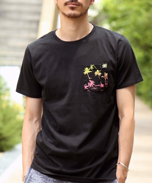 Tシャツ Tシャツ Billabong メンズ Team Pocket ｔシャツ ビラボン 半袖 ポケット付き Zozotown Paypayモール店 通販 Paypayモール
