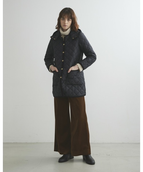 ARKLEY WITH DETACHABLE HOOD/アークリー ウィズ デタッチャブル フード キルティング コート02