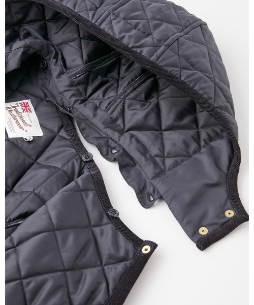 ARKLEY WITH DETACHABLE HOOD/アークリー ウィズ デタッチャブル フード キルティング コート04
