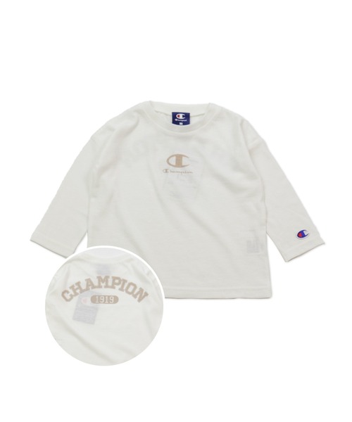 tシャツ Champion/チャンピオン 長袖Tシャツ「ベビー」 キッズ 子供服 男の子 女の子 | JAM & LINK | 01