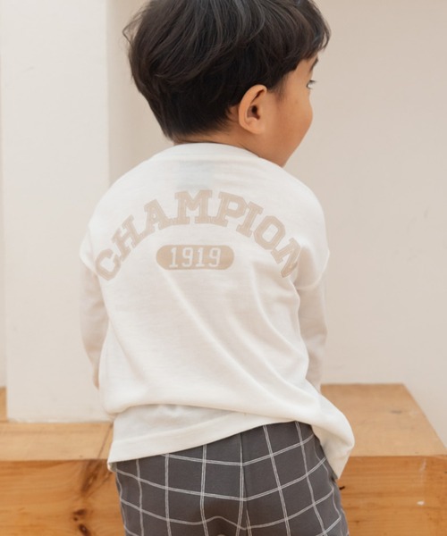 tシャツ Champion/チャンピオン 長袖Tシャツ「ベビー」 キッズ 子供服 男の子 女の子 | JAM & LINK | 07