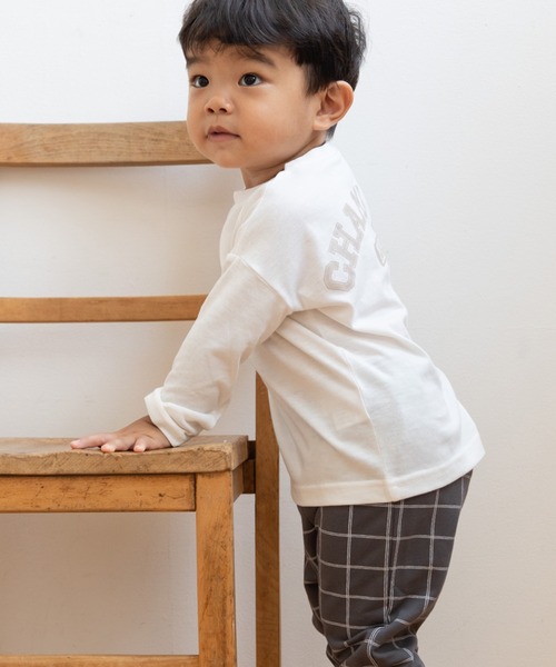 tシャツ Champion/チャンピオン 長袖Tシャツ「ベビー」 キッズ 子供服 男の子 女の子 | JAM & LINK | 08