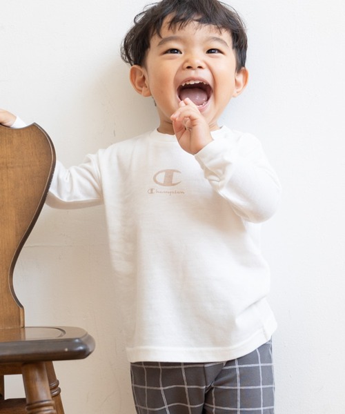 tシャツ Champion/チャンピオン 長袖Tシャツ「ベビー」 キッズ 子供服 男の子 女の子 | JAM & LINK | 09