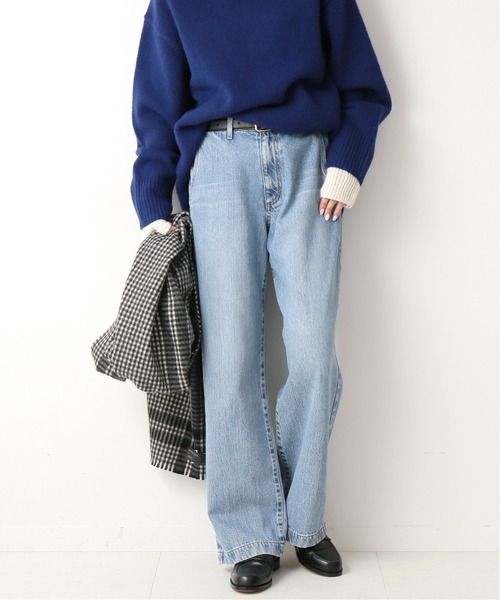 IENA（イエナ） ワイドパンツ ジーンズ デニム デニムパンツ エコ