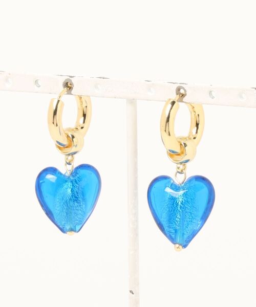 TIMELESS&THREE（タイムレスアンドスリー） ピアス 2wayハートピアス