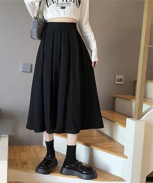 FREE STYLISTS ロング スカート ロングプリーツスカート : ZOZOTOWN