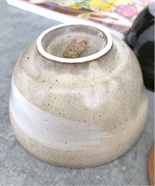 LAKOLE（ラコレ） 食器 「軽量」刷毛塗り茶碗 / 968302 : ZOZOTOWN