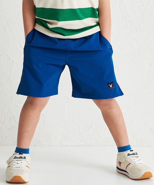 ハーフパンツ パンツ カラバリ5分丈ハーフパンツ キッズ 子供服 男の子 女の子の画像