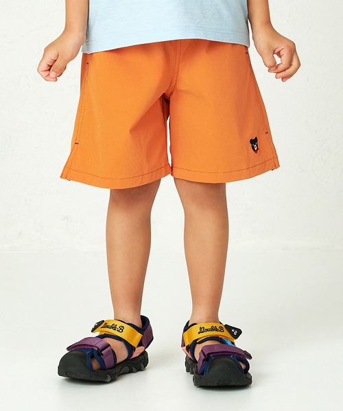 ハーフパンツ パンツ カラバリ5分丈ハーフパンツ キッズ 子供服 男の子 女の子の画像