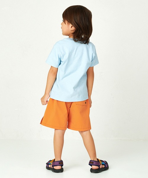 ハーフパンツ パンツ カラバリ5分丈ハーフパンツ キッズ 子供服 男の子 女の子の画像