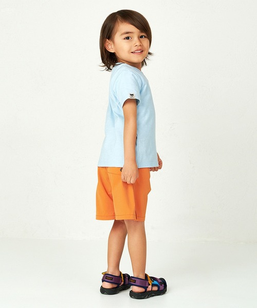 ハーフパンツ パンツ カラバリ5分丈ハーフパンツ キッズ 子供服 男の子 女の子の画像