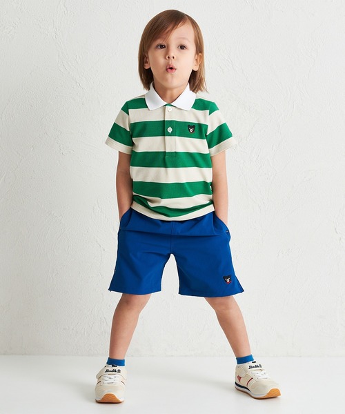 ハーフパンツ パンツ カラバリ5分丈ハーフパンツ キッズ 子供服 男の子 女の子の画像