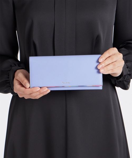 ■PaulSmith■スプレースワールトリム 長財布 Paul Smith 財布 スプレースワールトリム 長財布 / 845062 W735