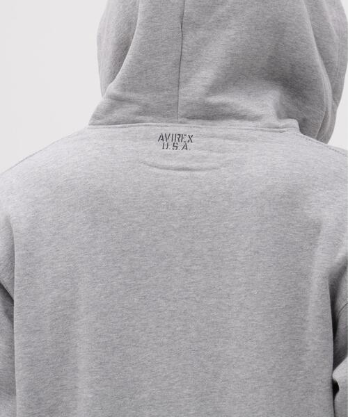 AVIREX（アヴィレックス） パーカー 「DAILY/デイリー」ZIP UP SWEAT