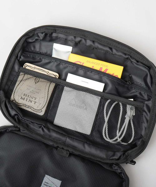 NoiR ポーチ 撥水加工 ビジネスポーチ バッグインバッグ Squad multi