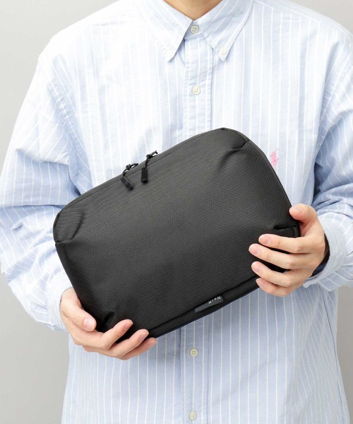 【新品未使用】カーサ ピッコーネ ポーチ3点セット バッグインバッグ モノトーン NoiR（バッグ） ポーチ 撥水加工 ビジネスポーチ バッグイン