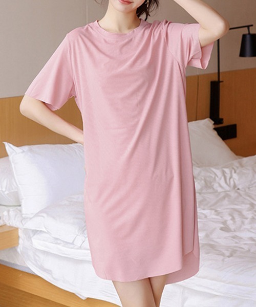 BAKUNE レディース　ワンピース　ピンク　Mサイズ　ルームウェア　パジャマ 楽天市場】bakune パジャマ（性別レディース）（ナイトウェア