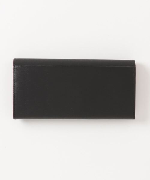 新品未使用　美品　スマートピープル　長財布　ラウンドファスナー　黒×ピンク SMART PEOPLE 財布 「SMART PEOPLE/スマートピープル