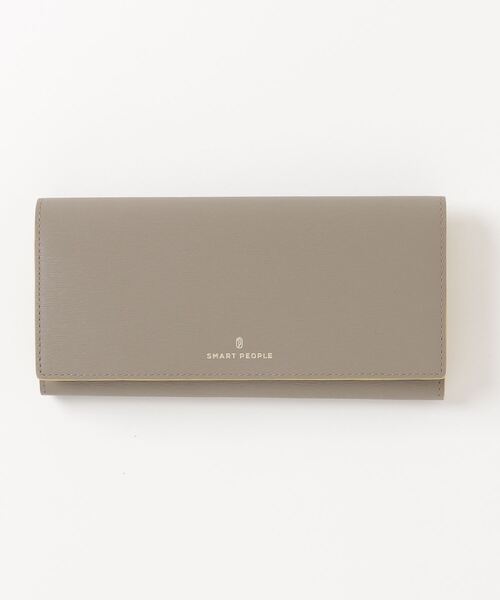 新品未使用　美品　スマートピープル　長財布　ラウンドファスナー　黒×ピンク SMART PEOPLE 財布 「SMART PEOPLE/スマートピープル