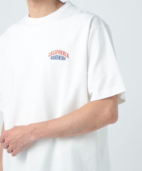 BAYFLOW tシャツ SNOWワンポイント刺繍Tシャツ メンズ