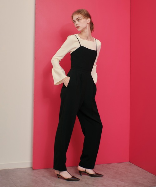 【新品】LOULOU WILLOUGHBY ビスチェオールインワン LOULOU WILLOUGHBY（ルルウィルビー） オールインワン 「LOULOU