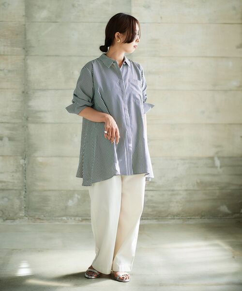 le.coeur blanc（ルクールブラン） ブラウス シャツ TORRAZZO DONNA