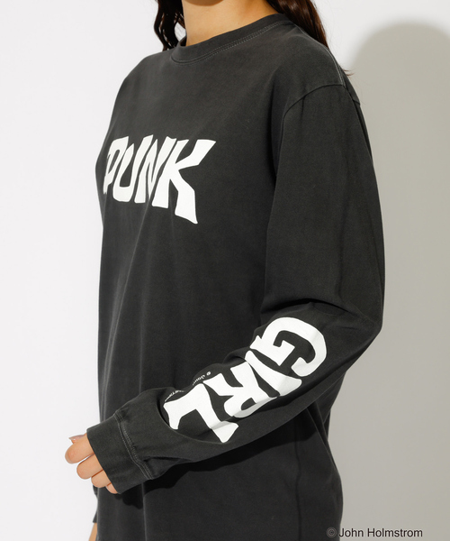 Tシャツ・カットソー THE COLDEST MOMENT TCM rocker long sleeve 6（ロク）の「＜6(ROKU)＞JOHN HOLMSTROM LONG SLEEVE T-SHIRT/T