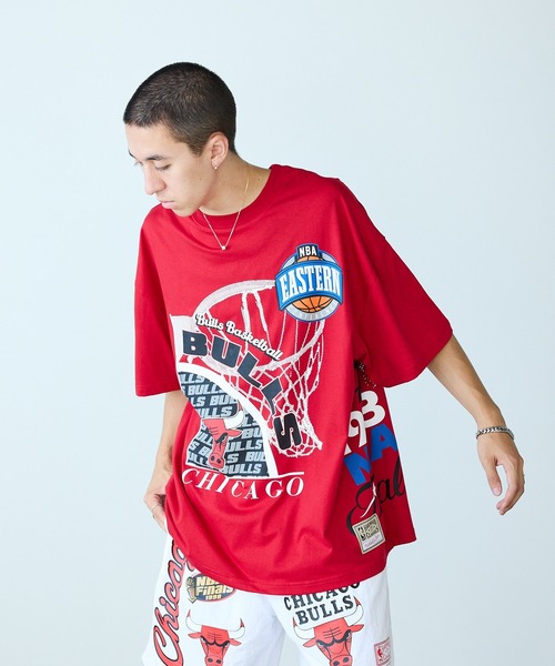 Mitchell&Ness tシャツ Mitchell＆Ness/ミッチェル＆ネス Logo