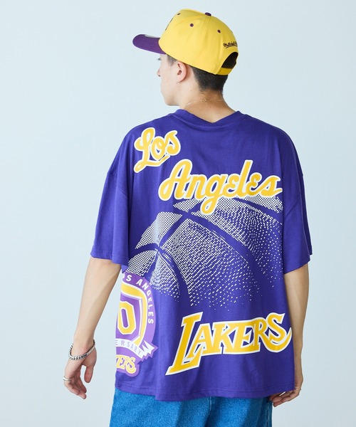 売れ筋商品|||ミッチェル&ネス Tシャツ レディース  Black, Blue Mitchell&Ness tシャツ Mitchell＆Ness/ミッチェル＆ネス Logo