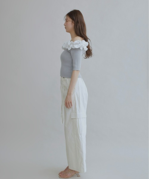 OHOTORO/オオトロ/SliceCargoPants/スライスカーゴパンツ 美品】OHOTORO＊Slice Cargo Pants
