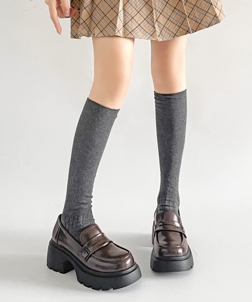 Shoes in Closet（シュークロ） ローファー 軽量厚底 タンクソール