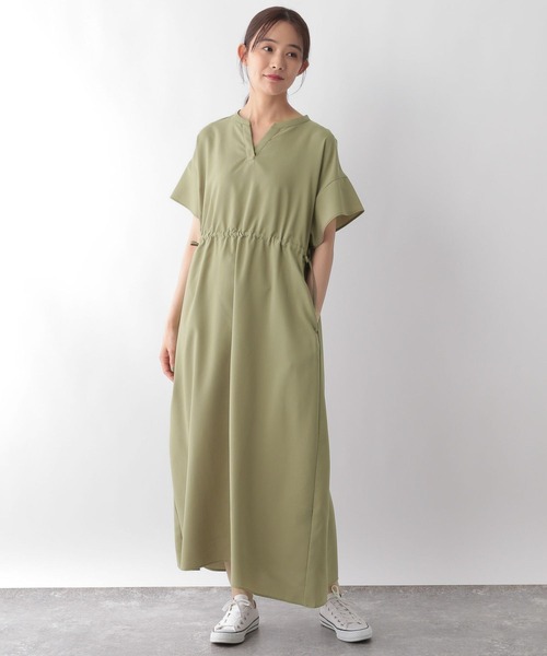 ワンピース　rieko sama GLOBAL WORK ワンピース サマラクスキッパーワンピース/128403
