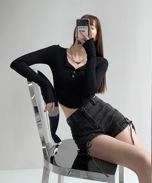 tシャツ 「umm.」ヘンリーアンサンブル レディース Discoat tシャツ 「umm.」ヘンリーアンサンブル レディース